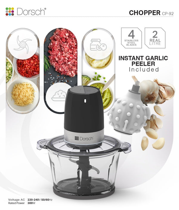 Chopper 2L CP-92 + Free Tefal Peeler