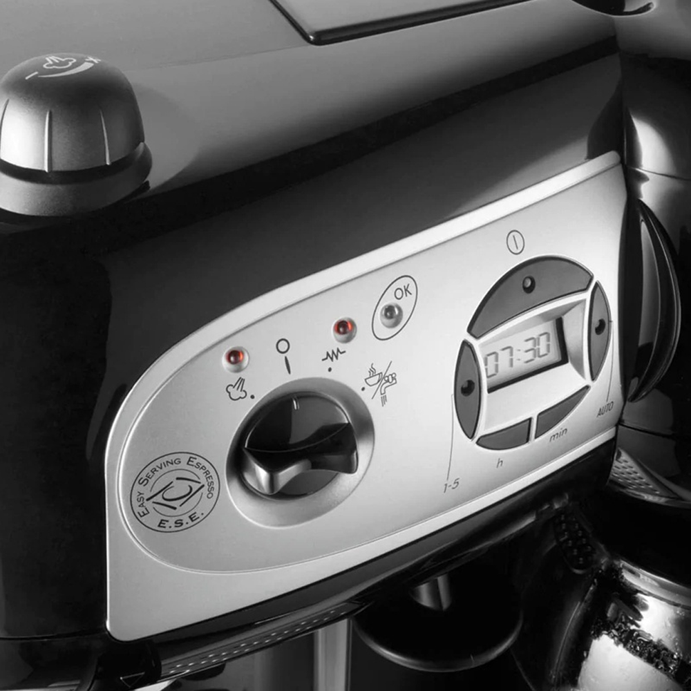 Combi Espresso Maker Black BCO261CD1.B 2-in-1 Coffee Machine with Drip and Espresso Options
