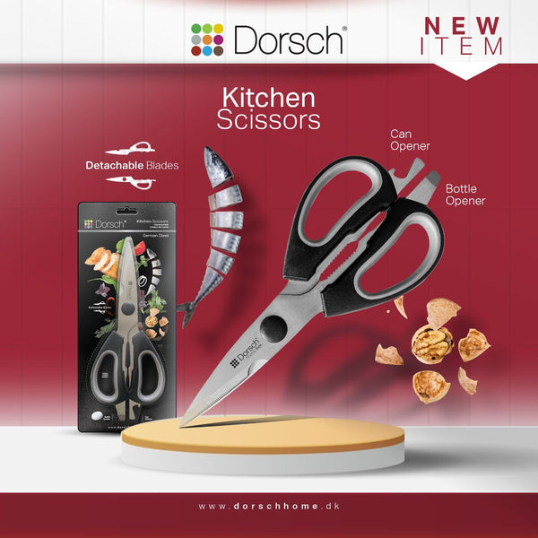 Kitchen Scissors with Stainless Steel Blade