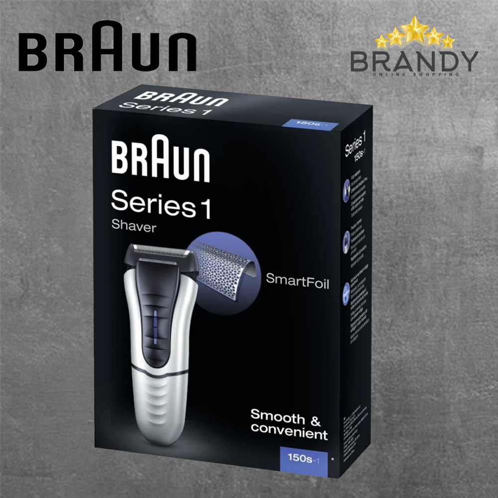 Braun Shaver 150S-1 with EasyClean System