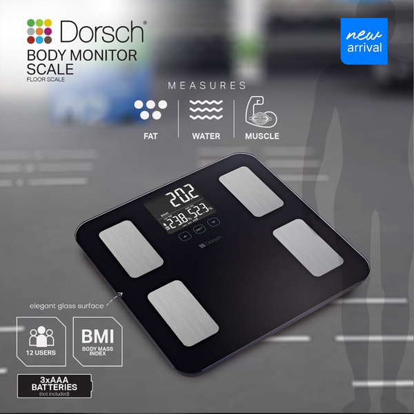 Body Monitor Scale BM-103 + Free 2 Tefal Utensils