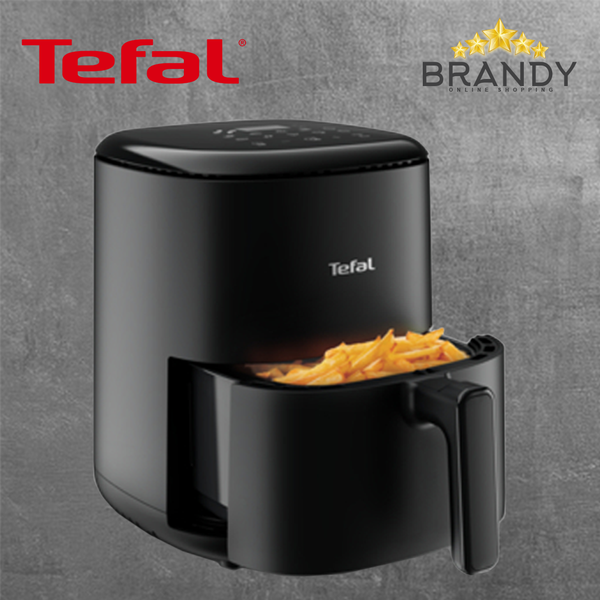 Easy Fry Compact Digital 3L Air Fryer with Touch Screen and 10 Programs