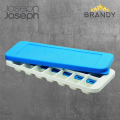 QuickSnap Plus Blue Ice Cube Tray with 14 Large Cubes
