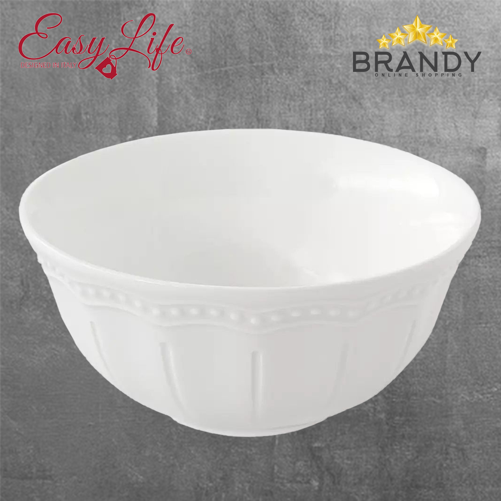 Elite White Salad Bowl 20cm