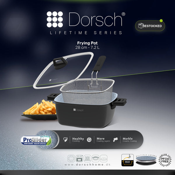 Dorsch Lifetime Granite Deep Fryer 28cm
