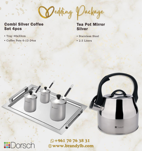 Dorsch Wedding Package + GIFT Luminarc Dinner Set