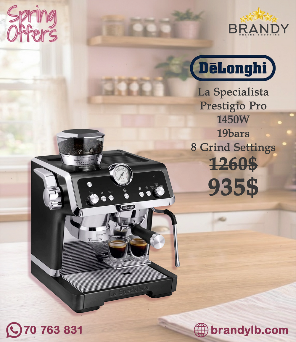 De'Longhi La Specialista Prestigio EC9355.BM Espresso Machine 2L Black