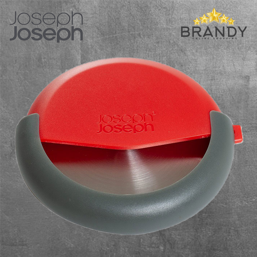 Duo Disc Pizza Cutter with Non-Slip Silicone Grip