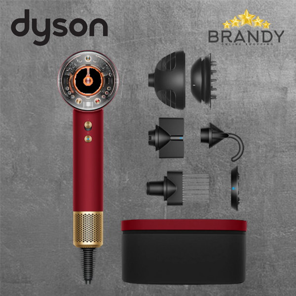Dyson Supersonic Nural HD16 Hair Dryer Curly to Coily Red Velvet