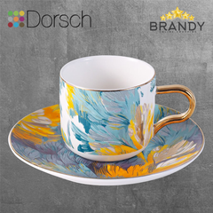 Samba Coffee Cups Set 6pcs - Porcelain 90ml