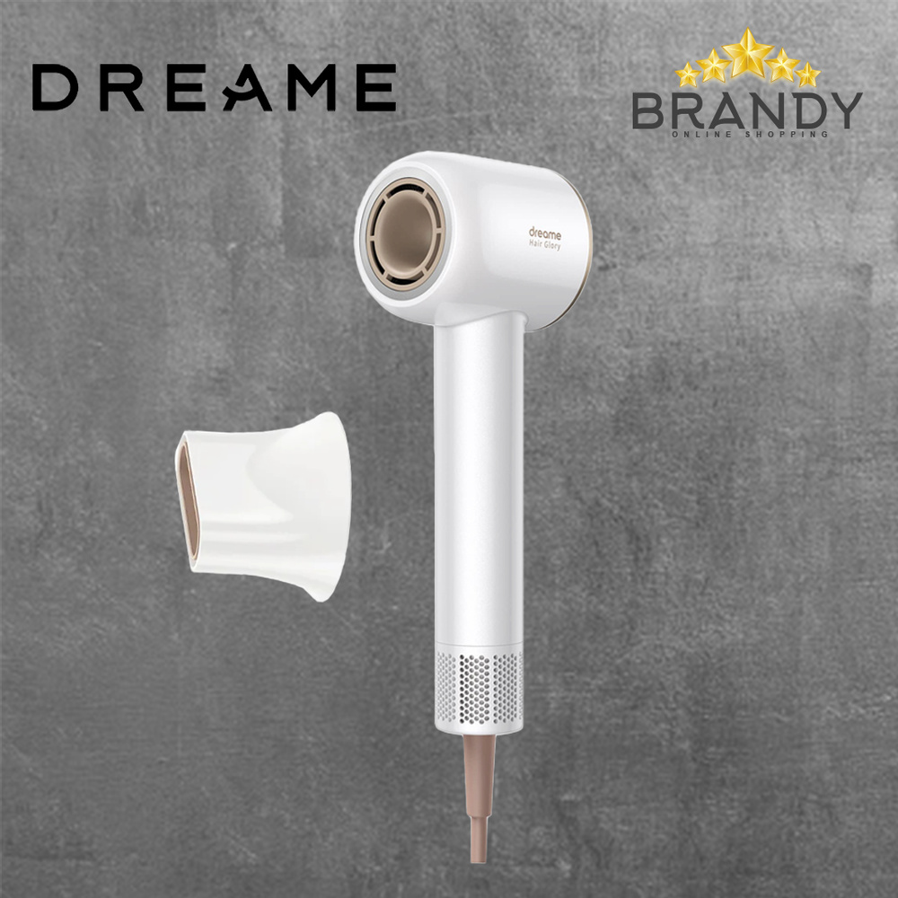 Hair Dryer Glory 1600W High-Speed Ionic Hair Care Dryer with Dual Nozzles