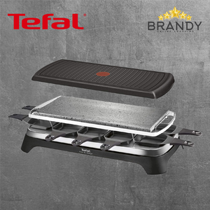 Raclette Pierrade Grill Inox & Design 10c RE45A827
