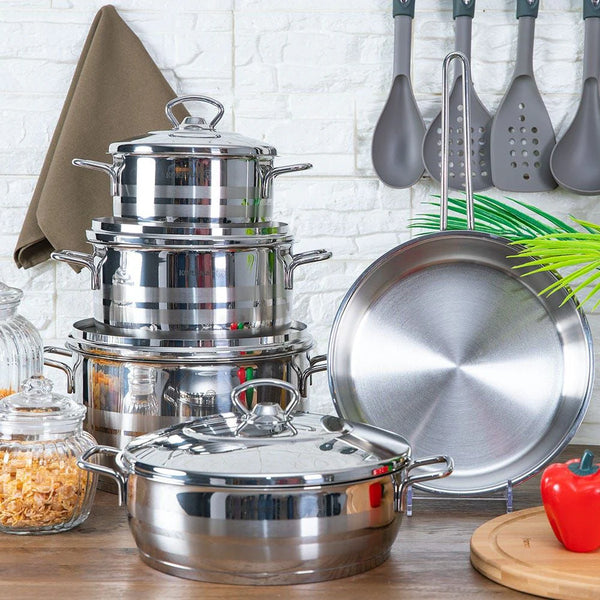 Astra Cookware Set 5pcs Stainless Steel