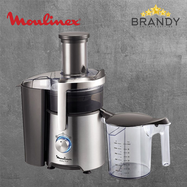 Juicer Easy Fruit JU610D10, 800W, Black & Silver