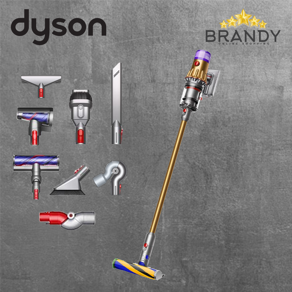 Cordless Stick Vacuum V12 Detect Slim Absolute Gold