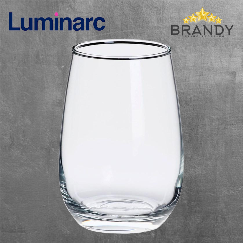 Maine Long Cups Set 6pcs, 37cl Glass Drinkware, Sleek Tableware Set