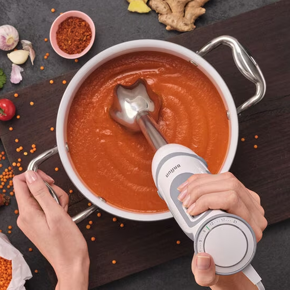 Hand Blender Set MQ5245WH with 21 Speeds and Attachments