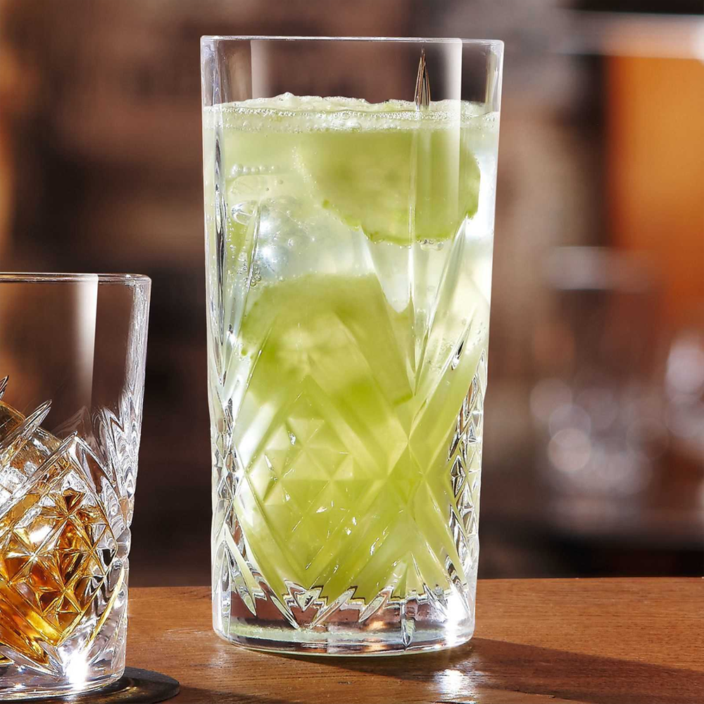 Eugene Long Cups Set 6pcs, 38cl Glassware