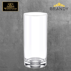 Long Glass Cups Set 6pcs - 390ml Capacity