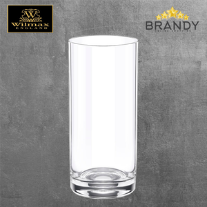 Long Glass Cups Set 6pcs - 390ml Capacity