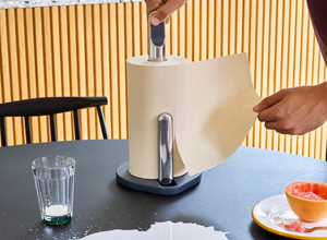 Tension Grip Hold Kitchen Roll Holder