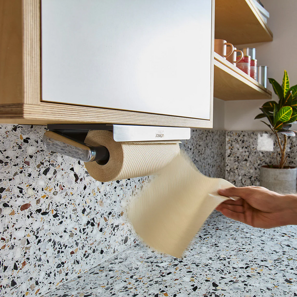 RollGrip Under-Shelf Kitchen Roll Holder