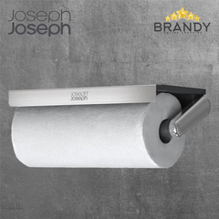 Joseph Joseph RollGrip Under-Shelf Kitchen Roll Holder Stainless Steel