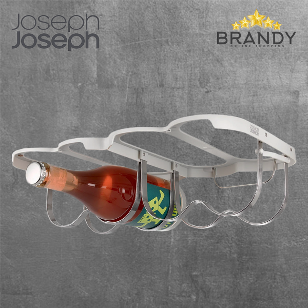 Joseph Joseph Cradle™ Under-Shelf Folding Wine Bottle Rack