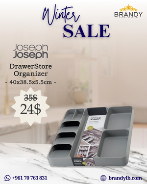 DrawerStore Cutlery & Utensils Organizer - Space-Saving Kitchen Solution