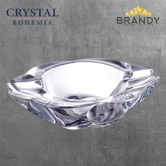 Bohemia Barley Twist Crystal Ashtray 22 cm Clear-1