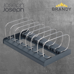 Joseph Joseph DrawerStore Expanding Cookware Organizer Grey 30.5–56 cm