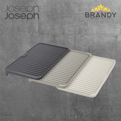 Joseph Joseph Tier Expandable Draining Board Dish Drainer Grey 85178