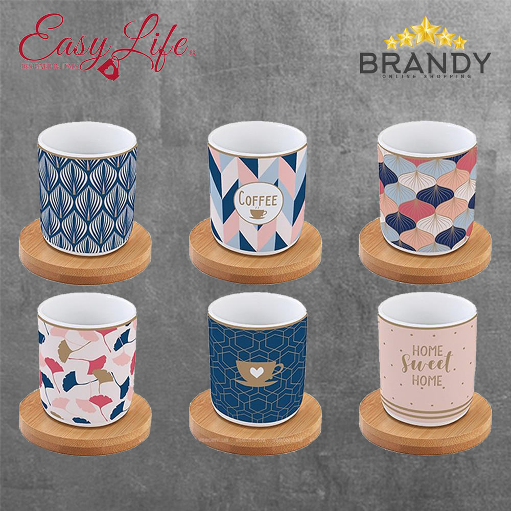 Home Espresso Cups Set 6pcs