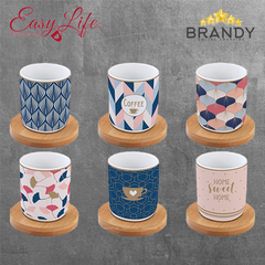 Home Espresso Cups Set 6pcs
