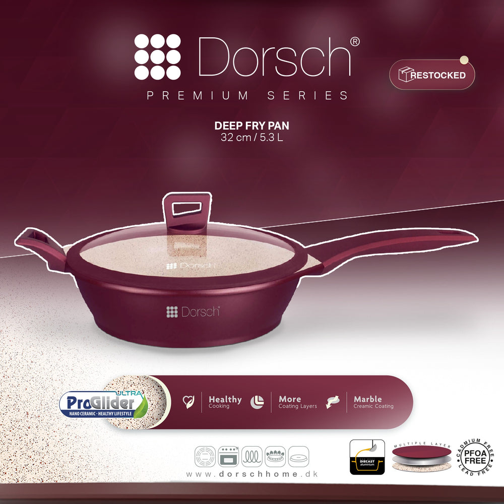 Premium Granite Deep Frypan 28cm