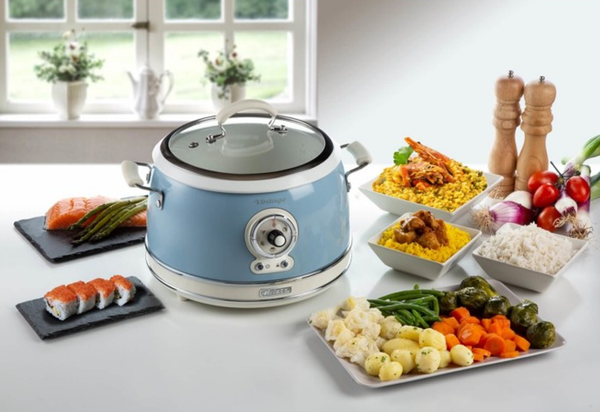 Steam & Rice Cooker Vintage Blue AR-2904/05