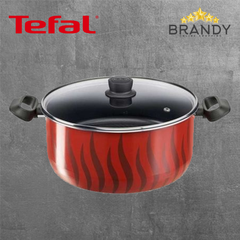 Tempo Flame Pot - Glass Lid, Non-Stick Aluminum