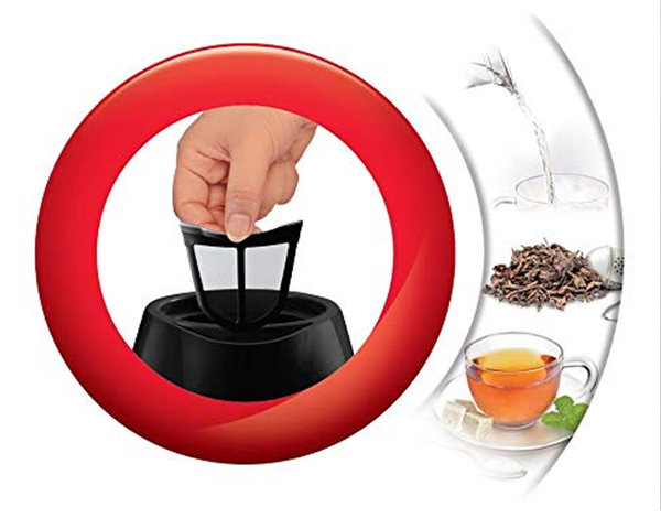 Kettle Uno Black BY150827 - 2400W, 1.7L Capacity