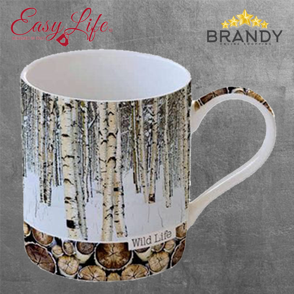 Wild Life Mug Forest Birch Porcelain 350ml