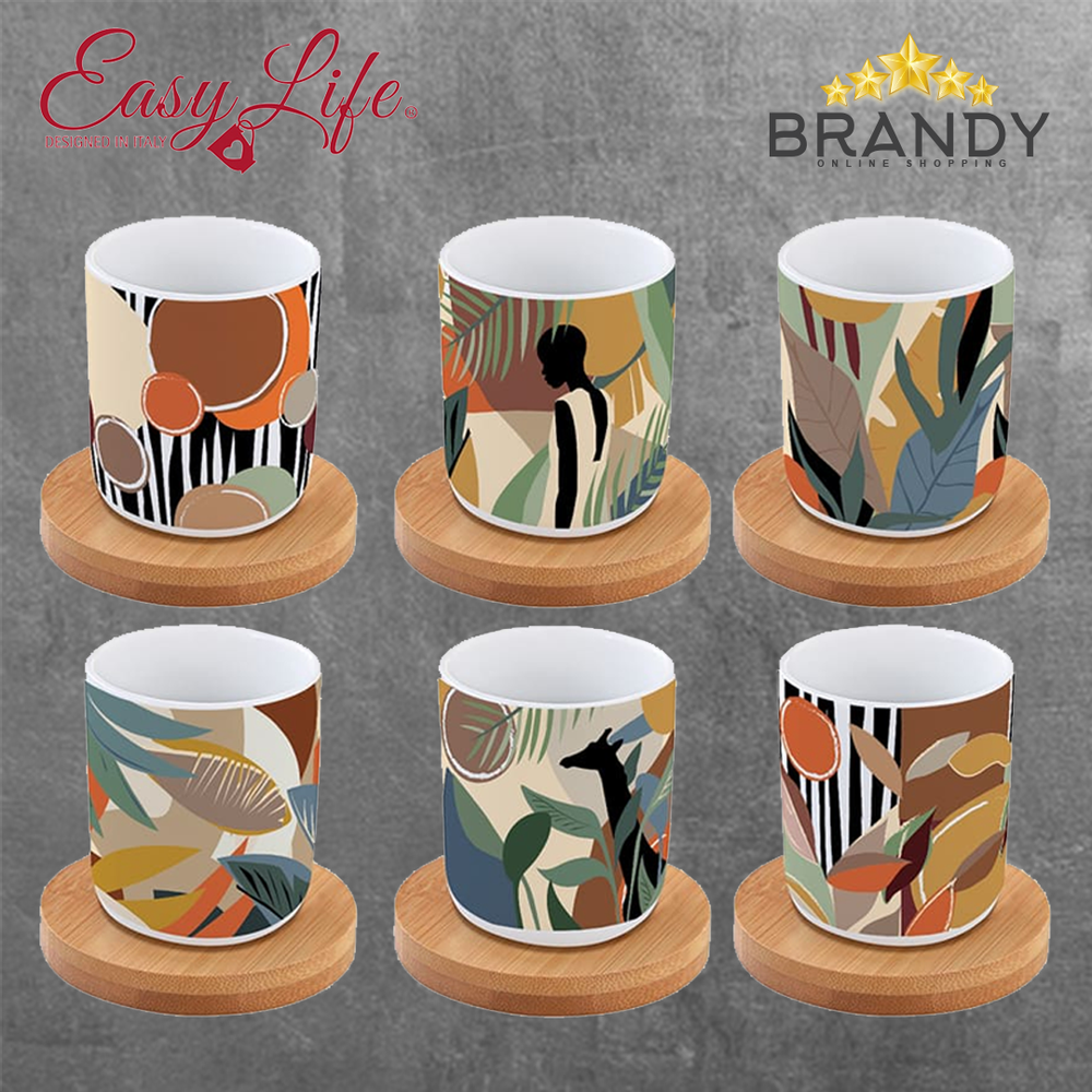 Kilimanjaro Espresso Cups Set 6pcs