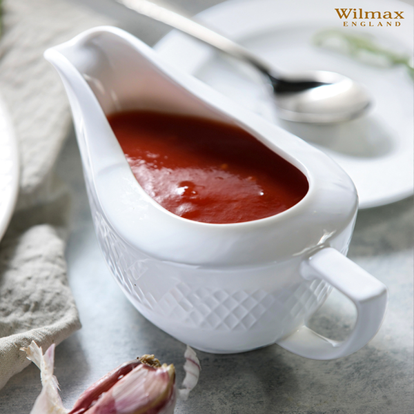 Julia Sauce Boat 230ml Porcelain Serveware