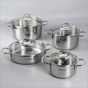 Perla Cookware Set 5pcs Stainless Steel