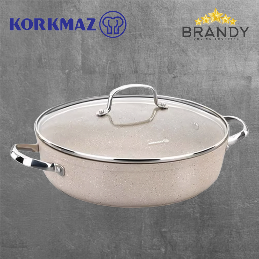Granita Low Casserole 26cm with Non-Stick Coating