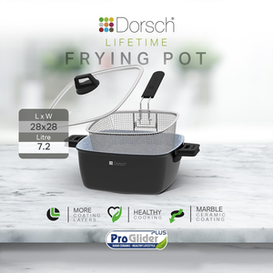Dorsch Lifetime Granite Deep Fryer 28cm