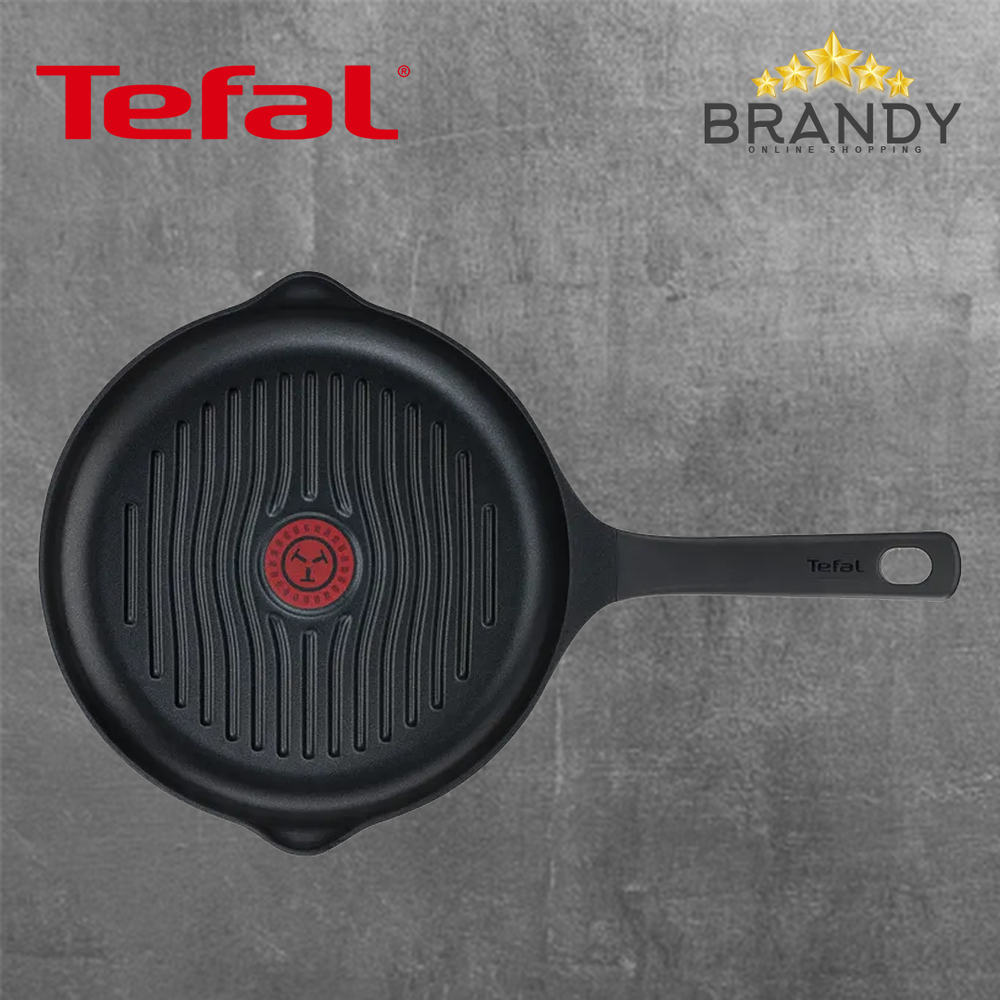 Trattoria Round Grill 26cm Cast Aluminum Non-Stick