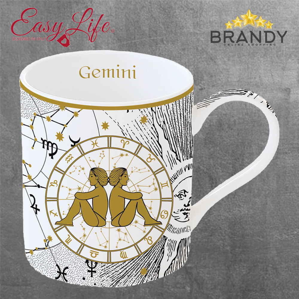 Zodiac Mug Gemini Porcelain 350ml