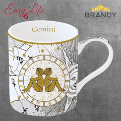 Zodiac Mug Gemini Porcelain 350ml