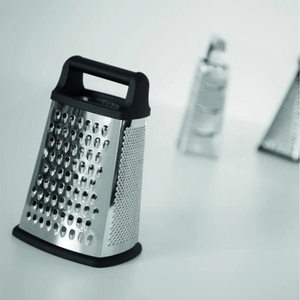 Stainless Steel Grater with Ergonomic Handle