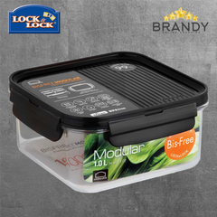 Modular Food Container Square, BPA Free, Freezer & Microwave Safe