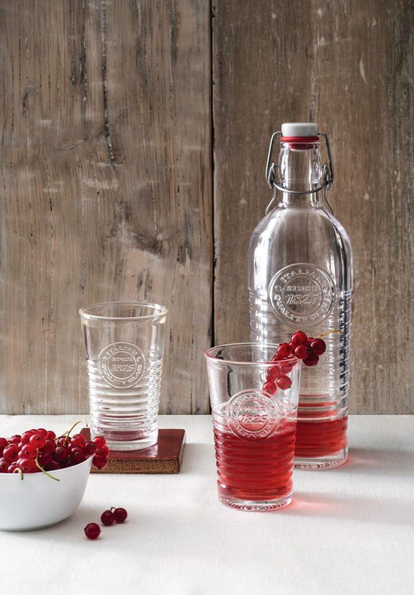 Officina Clear Long Cups Set 6pcs